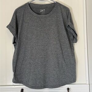 Maurices Women's Heather Gray Short Sleeve Tee